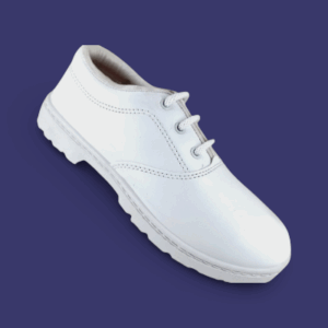 Boys lace white color school shoes
