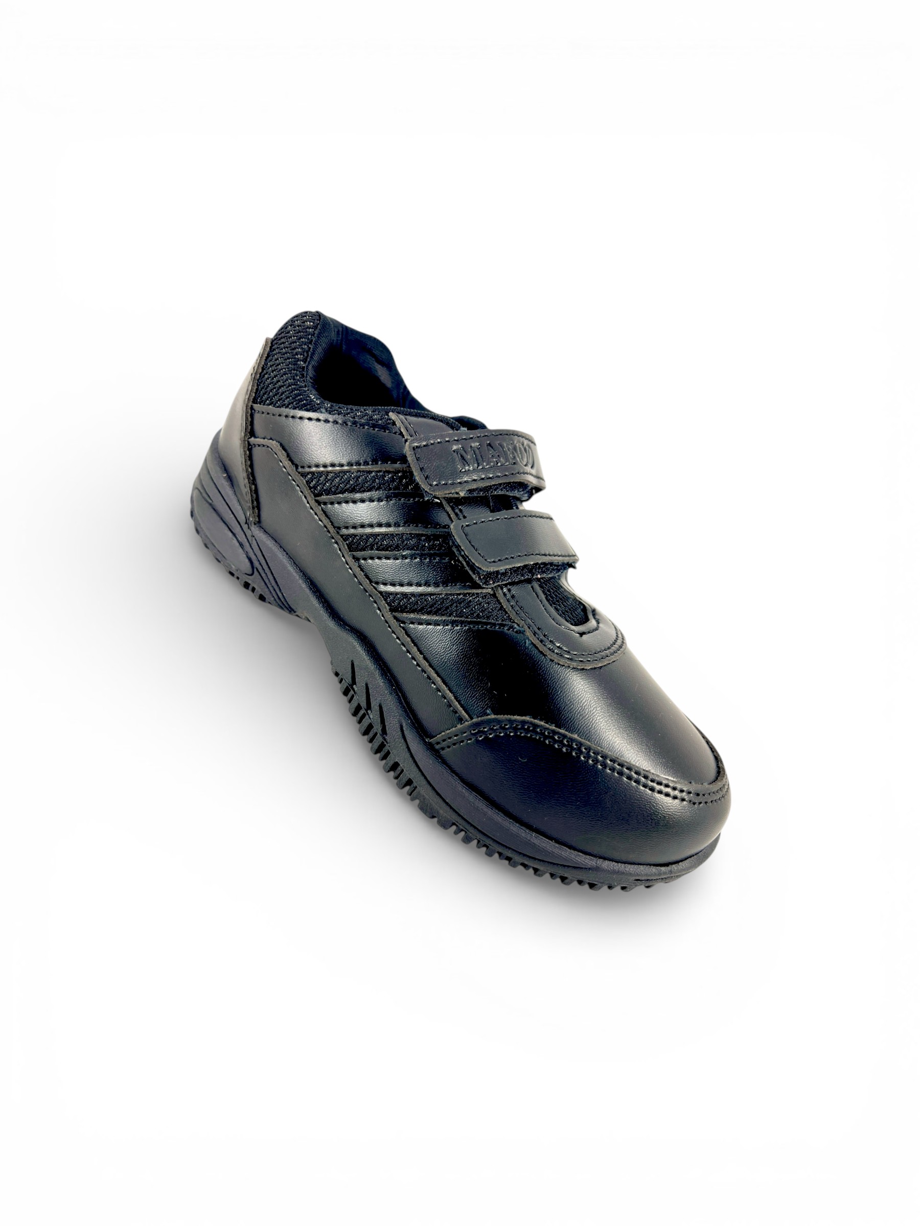Soft-Pvc-school-shoes-sports-velcro-black