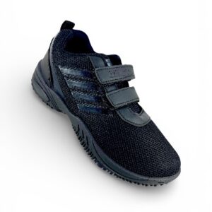 velcro sports shoes black